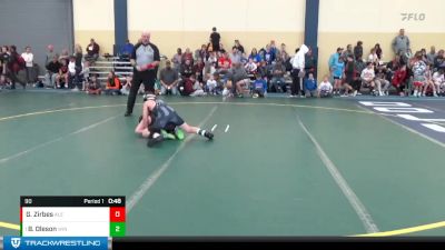 90 lbs Round 2 - Brady Oleson, Winneconne vs Grayson Zirbes, Alexandria