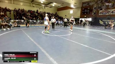 215 lbs Semifinal - Daniel Blue, Norco vs Mike Trejo, Eleanor Roosevelt