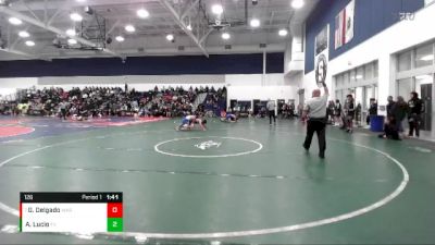 126 lbs Quarterfinal - Gael Delgado, Warren vs Anthony Lucio, Fountain Valley