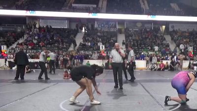 200 lbs Cons. Round 1 - Jailynn Ragsdale, Frontenac Youth Wrestling Club vs Emma Mehl, WR-Topeka Blue Thunder