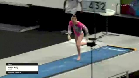 Avery King - Vault, WOGA - 2021 US Championships