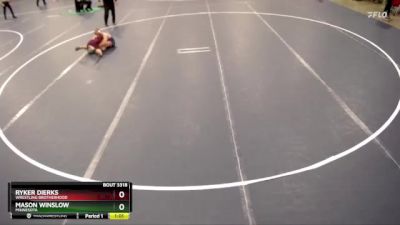 71 lbs Cons. Round 5 - Ryker Dierks, Wrestling Brotherhood vs Mason Winslow, Minnesota