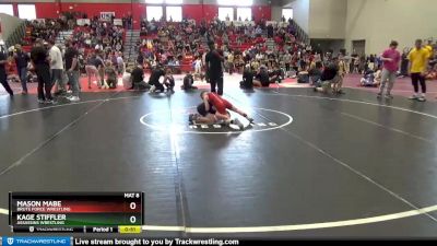 65 lbs Quarterfinal - Kage Stiffler, Assassins Wrestling vs Mason Mabe, Brute Force Wrestling