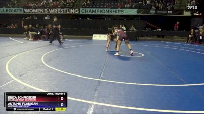 143 lbs Cons. Round 4 - Autumn Flanigan, Augsburg University vs Erica Schroeder, Colorado Mesa University