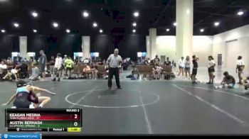 92 lbs Round 3 (6 Team) - Keagan Mesina, Team Florida Gold vs Austin Bernash, U2 Upstate Uprising