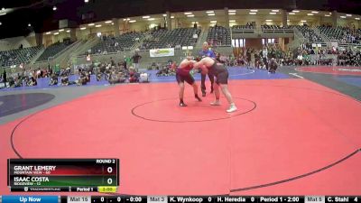 287 lbs Round 2 (4 Team) - Grant Lemery, Mountain View vs Isaac Costa, Ridgeview