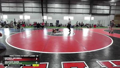 85 lbs Round 1 - Hayden Archbell, VB Fighthouse vs Grayson Davis, Great Neck Wrestling Club