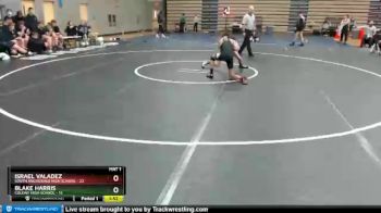 112 lbs Round 7: 2:30pm Sat. - Israel Valadez, South Anchorage High School vs Blake Harris, Colony High School
