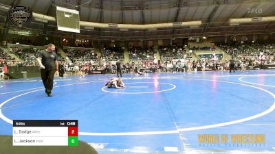 64 lbs Consi Of 4 - Logan Dodge, Ares Wrestling Club vs Levi Jackson, Moen Wrestling Academy