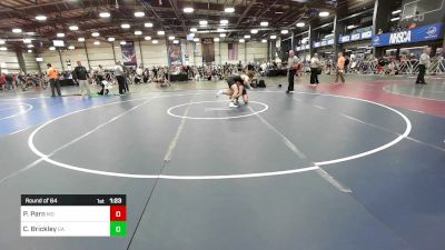 132 lbs Round Of 64 - Peyton Parn, MO vs Carter Brickley, GA