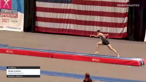Drew Collins - Tumbling, Eagle Gymnastics TX - 2021 USA Gymnastics Championships