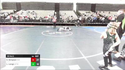 76 lbs Rr Rnd 3 - Chase Simpson, Fair Lawn vs Luke Longo, Upper Township