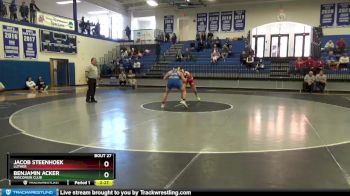 197 lbs Round 2 - Jacob Steenhoek, Luther vs Benjamin Acker, Wisconsin Club