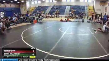 132 lbs Round 5 (8 Team) - Devin Williamson, Backyard Boyz Black vs Wyatt Leduc, AP X Kame