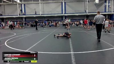 60 lbs Round 4 (8 Team) - Jaxsen Brown, Headhunters vs Sawyer Stewart, PA Alliance