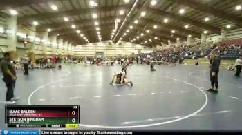 149 lbs Round 3 (4 Team) - Isaac Balden, Gold Rush Wrestling vs Stetson Bingham, Utah Green