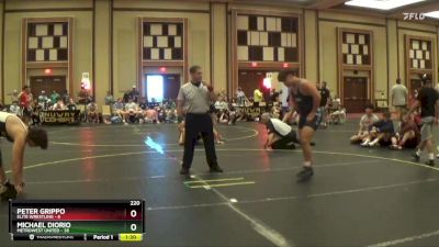 220 lbs Round 4 (6 Team) - Michael Diorio, MetroWest United vs Peter Grippo, Elite Wrestling