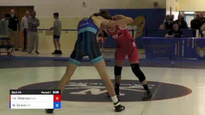 57 lbs Champ. Round 2 - Haakon Peterson, Askren Wrestling Academy vs William Girard, Pennsylvania