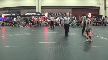 67 lbs Round 4 (6 Team) - Colton Wiseman, Contenders Wrestling Academy Blue vs Alex Schnurstein, Believe To Achieve WC