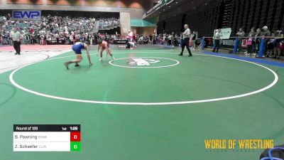 125 lbs Round Of 128 - Ben Powning, Silver State Wrestling Academy vs Zander Schaefer, Clovis