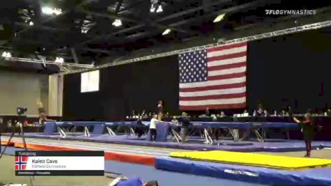 Kaleb Cave - Tumbling, Fairland Gymnastics - 2021 USA Gymnastics Championships