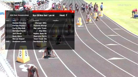 Youth Boys' 200m, Finals 7 - Age 7