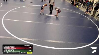 Cons. Semi - Lennox Theis, New Prague Wrestling vs Naomi Smith, Big Lake Swarm Wrestling Club