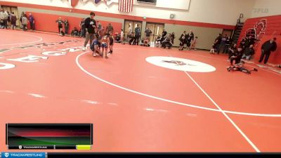 39-42 lbs Round 2 - Samaya Garza, Moses Lake Wrestling Club vs Jasper Hafer, Othello Wrestling Club