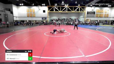 133A lbs Rr Rnd 3 - Michael Colaiocco, Penn vs Wyatt Henson, Oklahoma