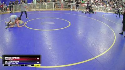 157 lbs Quarterfinal - James Hearick, Sweet Home vs Deacon Odom, HotShots Wrestling