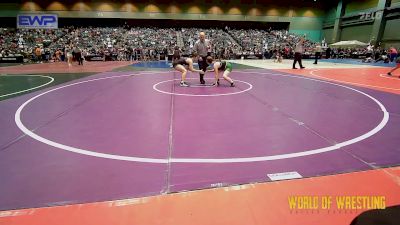 125 lbs Round Of 32 - STORMIE NOWLIN, Blue Water vs Alanna Harwell, Red Star Wrestling Academy