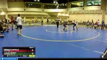 138 lbs Round 1 (10 Team) - Ronald Castillo, Blue Steel vs Logan Mickey, Yeti Wrestling