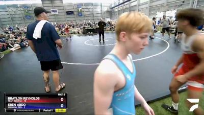 132 lbs 4th Wrestleback (16 Team) - Evan Stanley, Team Indiana vs Ryan Woods, Michigan Red