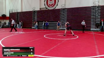 184 lbs Cons. Round 3 - Romeo Hernandez, Pacific (OR) vs Gavin Funk, Unattached