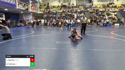 87 lbs Consy 6 - Lawson Sparks, Ramblers W.C. vs Gunner Perkins, St. Paris Graham - OH