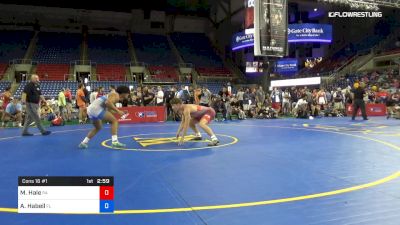 182 lbs Cons 16 #1 - Maximus Hale, Pennsylvania vs Ashton Habeil, Florida