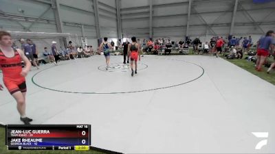 160 lbs Placement Matches (16 Team) - Jean-luc Guerra, Team Idaho vs Jake Rheaume, Georgia BLACK