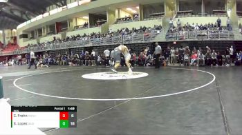 285 lbs Round 1 (3 Team) - Sebastian Lopez, Garden City vs Clayton Frehn, Manhattan