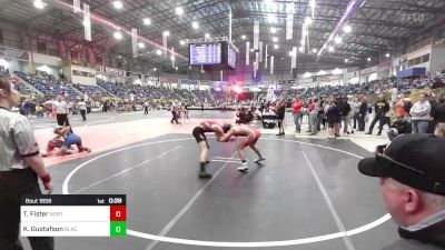 120 lbs Consi Of 4 - Tate Fister, North Fork vs Keegan Gustafson, Black Fox Wrestling Academy