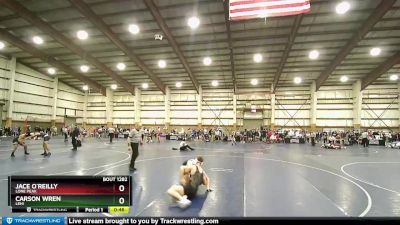 168 lbs Cons. Round 3 - Jace O`Reilly, Lone Peak vs Carson Wren, Lehi