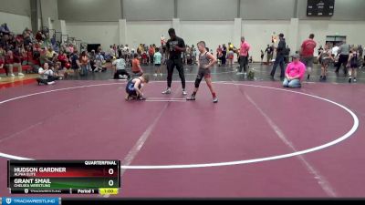 80 lbs Quarterfinal - Hudson Gardner, Alpha Elite vs Grant Smail, Chelsea Wrestling