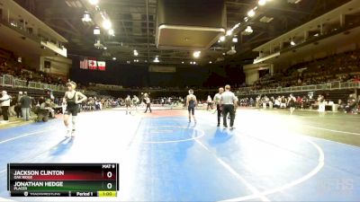 144 lbs Cons. Round 2 - Jackson Clinton, Oak Ridge vs Jonathan Hedge, Placer