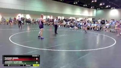 170 lbs Round 3 (16 Team) - Andrew Barford, Columbus St. Francis DeSales vs Tucker Seidel, PECO Boys