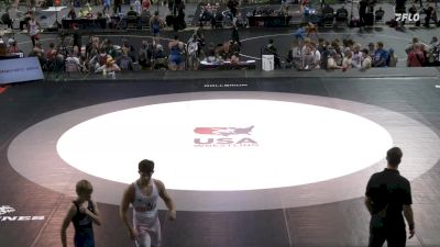 113 lbs Cons 128 #2 - Aidan Aure, Wisconsin vs Grady Roybal, Utah