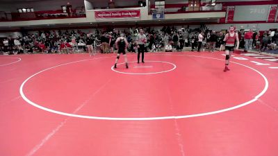 106 lbs Quarterfinal - Charlie Lussier, Whitman-Hanson vs Jordan Dietz, Minnechaug