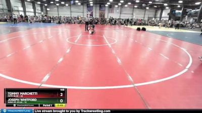 105 lbs Rd# 7- 10:45am Saturday Final Pool - Joseph Whitford, Sons Of Atlas vs Tommy Marchetti, M2TC Blue