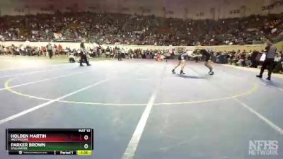 6A-175 lbs Quarterfinal - Holden Martin, Westmoore vs Parker Brown, Stillwater