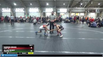 84 lbs Round 4 (6 Team) - Hudson Bragg, POWA vs Elijah Bushy, Team Ohio