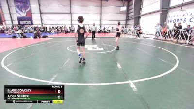 88 lbs Rd# 4- 2:00pm Friday Final Pool - Aiden Slimick, VA Team Predator vs Blake Coakley, Terps Xpress