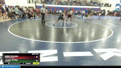 145 lbs Cons. Round 5 - Caden Dutra, Lake City vs Jairo McLean, American Falls